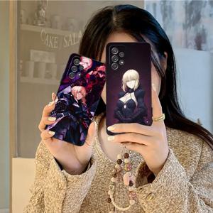페이트 그랜드 세이버 알터 폰 케이스 삼성 갤럭시 M55 F55 54 42 35 34 33 32 23 22 15 14 13 12 11 04 5G 블랙 커버 예쁜