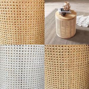 40-55CM 너비 ​​0.3-5M 길이 자연 진짜 등나무 웨빙 인도네시아 등나무 롤 벽 장식 의자 가구 수리 재료