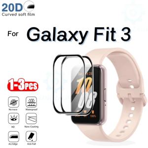 Samsung Galaxy Fit 3 용 화면 보호기 Galaxy Fit3 풀 커버리지 3D 곡선 보호 필름 용 스크래치 방지 필름