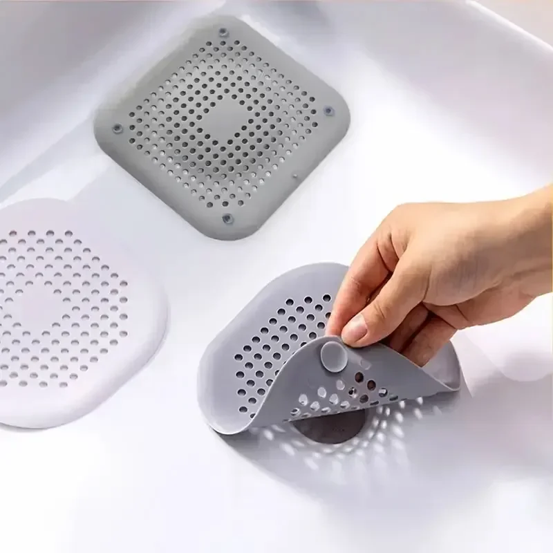 플러그 스토퍼 주방 하수구 실리콘 욕실 바닥 욕조 WaterFilter 홈 액세서리 샤워 드레인 헤어 캐처 싱크 스트레이너