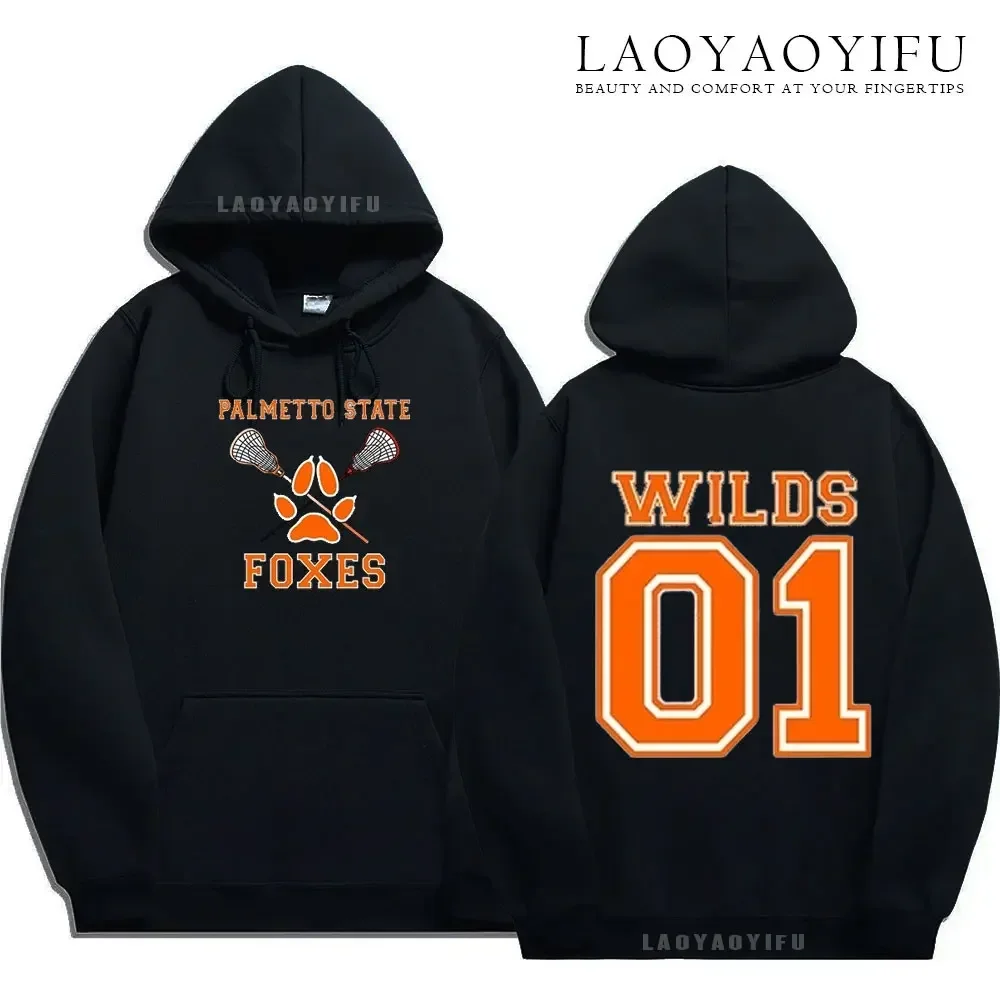 Foxhole Court Palmetto State Foxes 남성 까마귀 Foxhole Field Palmetto State Fox 코스프레 야생 동물 긴팔 운동복