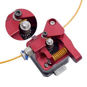 듀얼 기어 압출기 Ender 3 v2 업그레이드 모터 샤프트 20mm, Ender 3 Pro CR10 시리즈 3D 프린터 TPU 필라멘트 드라이브와 호환 가능