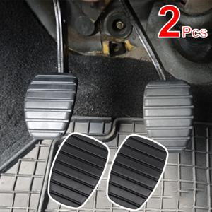 Renault Clio 2 3 Captur J87 Espace 4 Fluence Kangoo Laguna Master Megane Scenic 용 2Pcs 자동차 브레이크 클러치 풋 페달 패드 커버