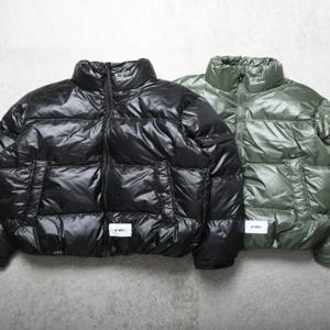 WTAPS Bivouac 하이 로프트 다운 재킷 절연 자수 90 오리 다운 코트 따뜻함 청소년 패션 방수 겉옷