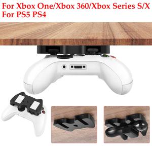 게임패드 후크 거치대, Xbox360/Xbox 시리즈 S/X용, NS 프로 컨트롤러 스토리지 랙, PS5/PS4 용 데스크 스탠드 아래 액세서리