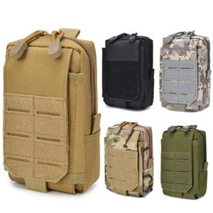 Molle 전화 파우치 홀더 잡지 파우치 야외 캠핑 하이킹 러닝 사냥 액세서리 유틸리티 허리 팩 EDC 도구 가방