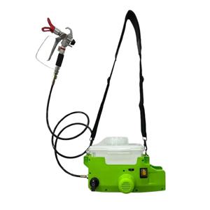 1.7L Airless 배낭 페인트 분무기 기계 21V 휴대용 전기 스프레이 건 가정용 그림 스프레이 코팅 용 충전식