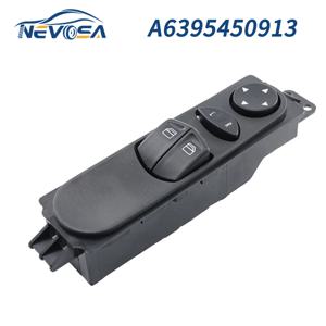 NEVOSA-A6395450913 자동차 파워 윈도우 스위치 마스터 패널, 메르세데스 벤츠 W639 비토 믹스 2003-15 A6395450113 6395450913