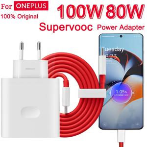 기존 Oneplus 충전기 Supervooc 100W Type-A 전원 어댑터 EU US 초고속 유형 C 케이블 12 11 10 Pro Nord CE 3
