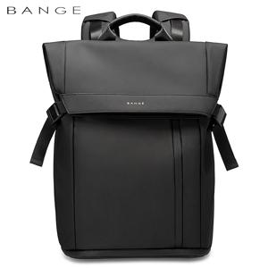 Bange 남자 패션 배낭 15.6 인치 다기능 방수 배낭 일일 여행 가방 버클과 캐주얼 학교 배낭