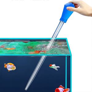 Pipettes 길게 수족관 사이펀 물고기 탱크 진공 청소기 수족관 물 교환기를위한 간단한 청소 도구