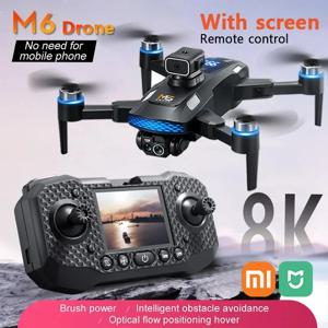 Xiaomi Mijia M6 드론 브러시리스 모터 전문 8K HD 항공 사진 장애물 회피 UAV 4 로터 헬리콥터 완구