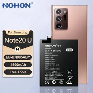 NOHON 전화 배터리 삼성 갤럭시 노트 20 울트라 5G S21 플러스 S20 FE S10 S10X S10E S21 + S20 + S10 + Note10 배터리