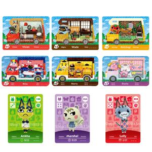 다양한 큰 Amiibo 카드 핫 게임 Animal Crossing New Horizons 다양한 귀여운 역할을 환영합니다 NS 스위치 3DS 게임 NFC 카드 수집