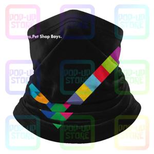 Pet Shop Boys 예 전자 밴드 마이크로 화이버 넥 게이 터 반다나 스카프 워머 모자를 쓰고 있죠 여름 낚시