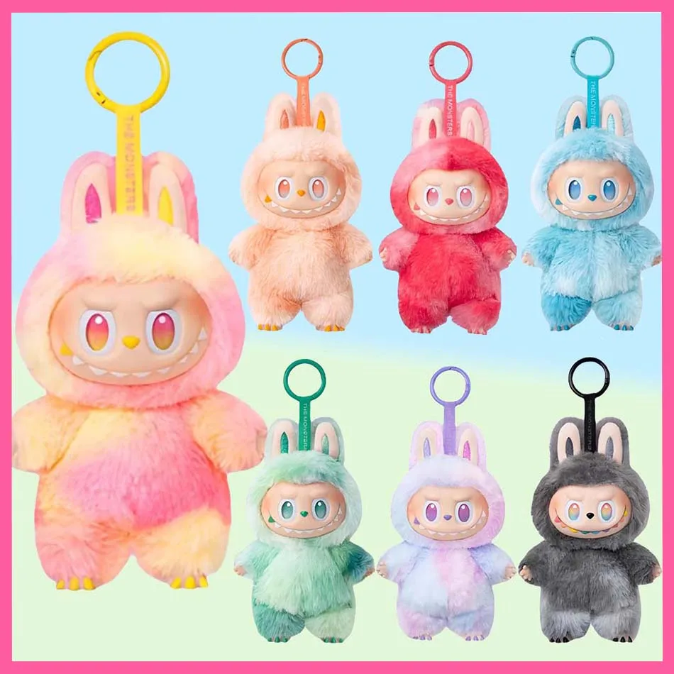 정품 Labubu V3 괴물 에너지 시리즈 비닐 얼굴 인형 애니메이션 액션 피규어 러블리 Labubu 펜던트 서프라이즈 선물