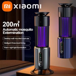 Xiaomi 모기 킬러 램프 곤충 플라이 트랩 캠핑 랜턴 USB 타이밍 전기 모기 찰싹 때림 야외 곤충 킬러 구충제