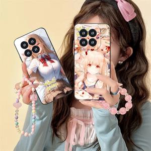 천사 마히루 시나 애니메이션 Xiaomi 15 14 13 12 Mi 11 T Ultra Lite Pro S X 5G 컬러 커버 예쁜 스마트폰 케이스