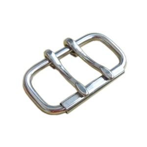 벨트 버클 가방 패스너 더블 핀 스테인레스 스틸 역도 롤러 Matel 허리띠 헤드 60mm 52mm