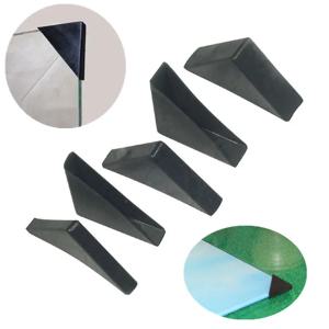 4pcs 안전 테이블 코너 보호대 커버 엣지 가드 강화 유리 가구 보드 그림 프레임 충돌 방지 각도 보호