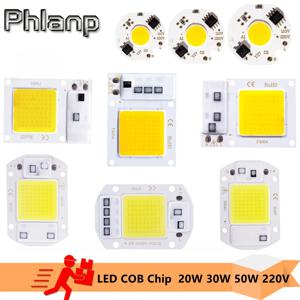 판매 COB 칩 10W 20W 30W 50W 220V 스마트 IC 필요 없음 드라이버 3W 5W 7W 9W LED 전구 램프 투광 조명 스포트라이트 Diy 조명