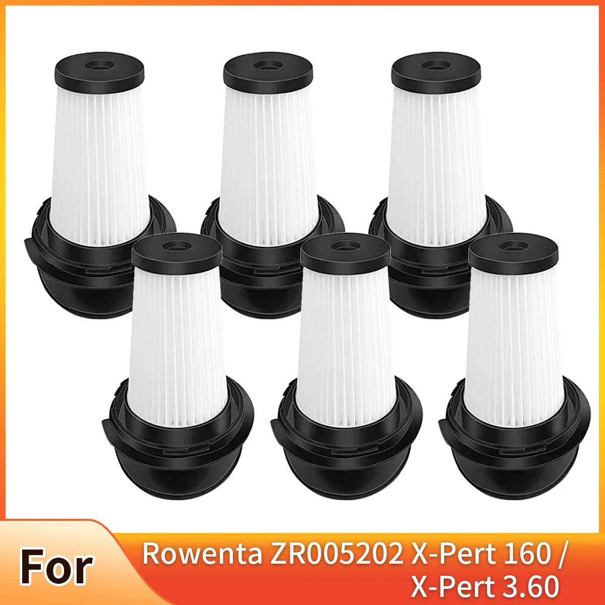 Rowenta ZR용 세척 가능 필터 005202   X-Pert 160 / X-Pert 3.60 진공 청소기, Tefal TY723용 Moulinex MS7221 X-Pert Easy 160 RH