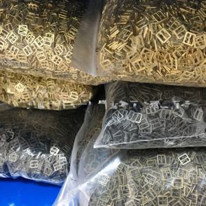 30pcs 3-6mm 미니 버튼 초소형 금속 단추 벨트 버클 인형 가방 신발 DIY 인형 단추 인형 의류 액세서리