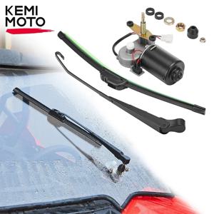 KEMIMOTO-전기 창 앞 유리 와이퍼 모터 키트, 폴라리스 RZR XP 1000 레인저와 호환 가능, Can-am 매버릭 X3, Cfmoto