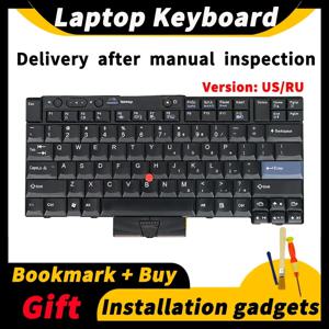 Lenovo ThinkPad T410 T420 X220 X220I X220T T510 T520 W510 W520 45N2211 45N2141 미국/러시아어 레이아웃 용 노트북 교체 키보드