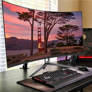 LED 데스크탑 올인원 컴퓨터 모노블록, 배터리 포함, UPS OEM 비즈니스 게이밍 베어본 AIO PC 게이머, 공장 24 인치, i3, i5, i7, i9