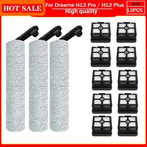 Dreame H12 Pro / H12 Plus/H13 pro plus Mix/M13 베타 소프트 브러시 예비 부품 습식 건식 롤러 Hepa 필터 액세서리