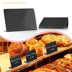 기본 장소 카드가있는 5Pcs 미니 칠판 로그인 이름 태그 커피 숍 베이커리 테이블 탑 라벨링을위한 휴대용 메뉴 칠판