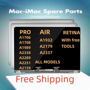 CMS 새로운 LCD 디스플레이 어셈블리 Macbook A2337 A2681 A3113 A1706 A1708 A1989 A2159 A2289 A2251 A2338 A1707 화면 교체