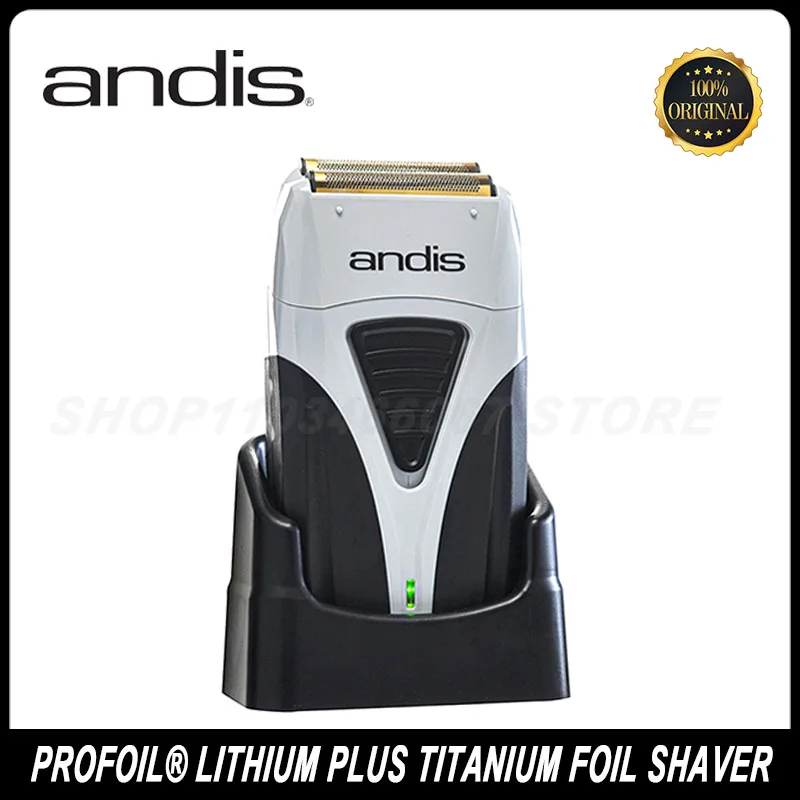 기존 Andis Profoil 리튬 플러스 17205 이발사 헤어 청소 전기 면도기 남성용 수염 수염 면도기 대머리 면도기