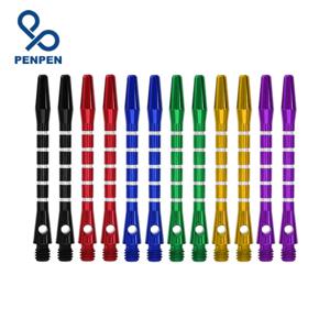 WEDARTER 8PCS 48mm 알루미늄 다트 샤프트 2BA 다트 액세서리