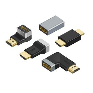 HDMI 호환 어댑터 90 270 직각 남성-남성 여성 변환기 HDTV PS4 Lptop TV Box HDMI 용 4K HD 커넥터