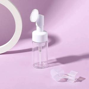 100ml 빈 페이셜 클렌저 무스 폼 젤 헤드 워시 브러시 폼 병 압력 유형 클렌징 밀크 포밍 비누 펌프 디스펜서