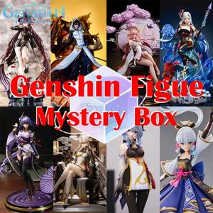 Genshin Impact 8-30CM 미스터리 박스 애니메이션 피규어 게임 액션 피규어 블라인드 박스 럭키 모델 인형
