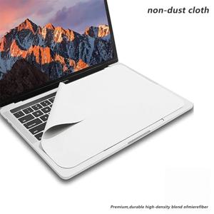 Apple Macbook Pro 13 인치 M1 M2 Pro 13 15 16 인치 스크린 청소 담요 천 보호 필름 용 방진 키보드 천