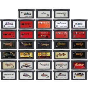 GBA 비디오 게임 카트리지 32비트 게임 카드 Final Fantasyy Fire Emblem Golden Sun Mother