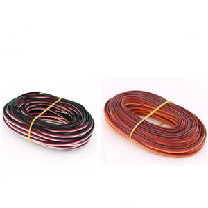 5 미터 16 피트 26AWG/22AWG JR 후타바 서보 연장 케이블 와이어 30/60 코드 리드 RC DIY 액세서리 용 확장 배선