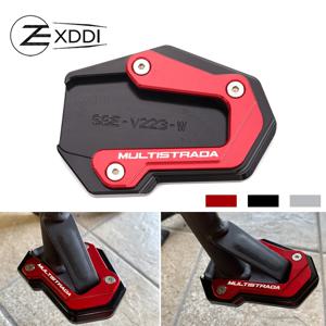 Ducati Multistrada 950 1100 1200 1200S/GT 1260 S V4S V4 V2 V2S 오토바이 킥 스탠드 사이드 스탠드 확장 패드 Suport Plate