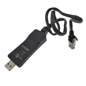 스마트 TV 용 무선 USB 범용 300Mbps Wifi 리피터 어댑터 삼성 Sony LG TV 용 이더넷 네트워크 리피터