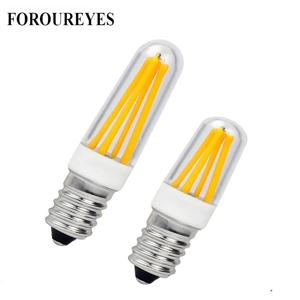 울트라 브라이트 E12 E14 Led 램프 AC220V 110V 2W 4W 필라멘트 빛 360 학위 LED 전구 할로겐 40W 샹들리에 조명 교체