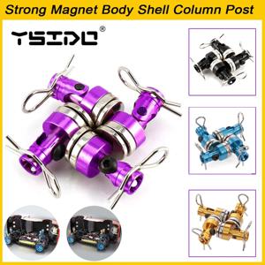 4Pcs RC 자동차 금속 강력한 자석 바디 쉘 컬럼 포스트 1:12 1:10 Traxxas Hsp Tamiya AXIAL SCX10 바디 마운트 클립