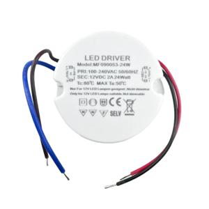 24W 30W 36W 라운드 LED 드라이버 울트라 슬림 LED 전원 공급 장치 라운드 LED 변압기 AC 110V 220V 230V ~ DC 12V 24V LED 램프