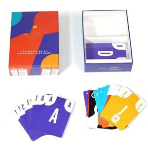 Crack-You-Up 카테고리 카드 게임 가족 상호 작용 보드 게임 휴일 파티 게임 할로윈 및 크리스마스 선물