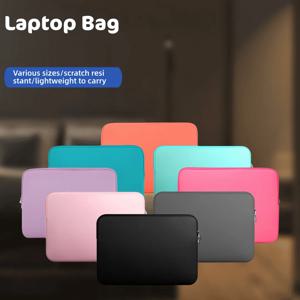 Xiaomi Hp Dell Lenovo 노트북 컴퓨터 용 휴대용 노트북 가방 Macbook Air Pro 11 12 13 14 15 15.6 노트북 슬리브 케이스 커버
