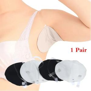 1 쌍 겨드랑이 땀 패드 재사용 가능한 드레스 의류 흡수 겨드랑이 땀 땀 패드 여성 미용을위한 흡수성 탈취제 패드