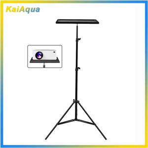 KaiAqua 120cm 조정 가능한 범용 휴대용 프로젝터 삼각대 트레이 스마트 폰 카메라 노트북 프로젝터 야외 스탠드 스피커 스탠드